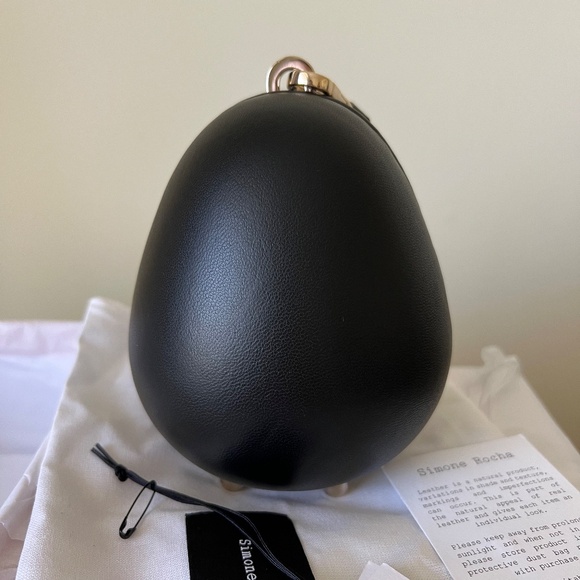 Simone Rocha Micro Egg Leather Bag - Picture 6 of 9